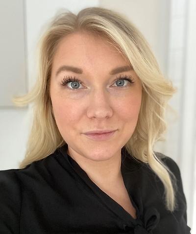 Johanna Edvinsson, doktorand arbetshälsovetenskap.