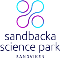 Sandbacka park logga